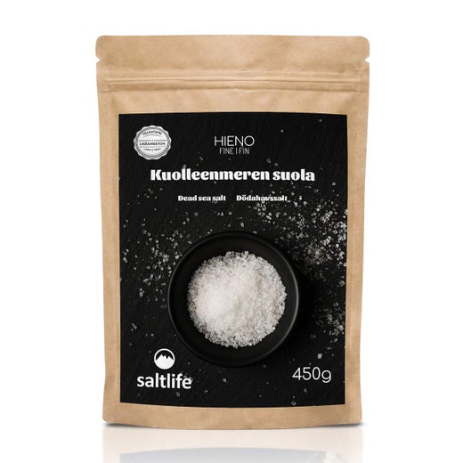 Kuolleenmeren suola 450g