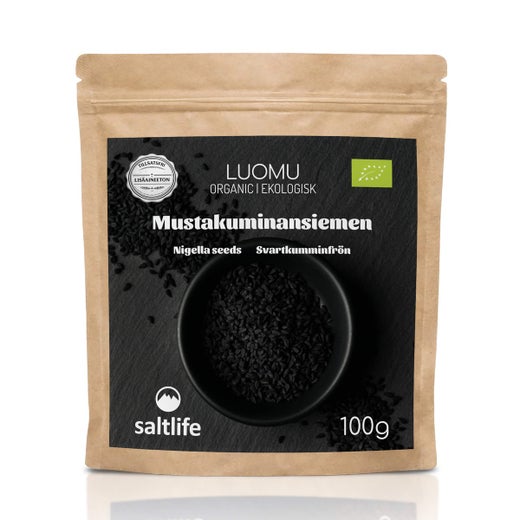 Luomu Mustakuminansiemen 100g